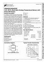 DataSheet LM94022 pdf